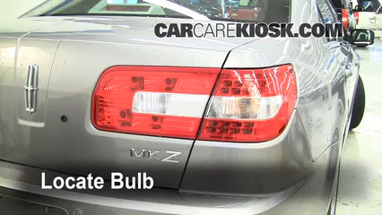 2011 lincoln mkz rear brake light bulb replacement